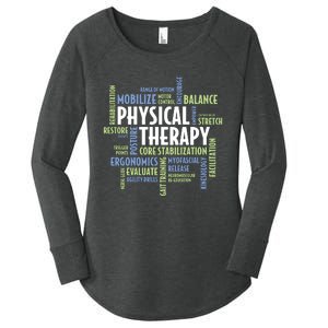 Physical Therapy Women's Perfect Tri Tunic Long Sleeve Shirt