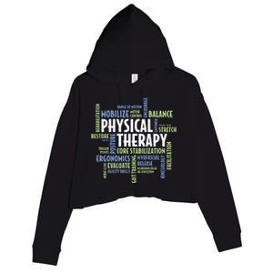 Physical Therapy Crop Fleece Hoodie