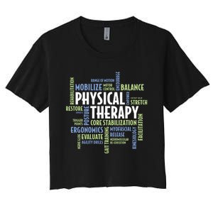 Physical Therapy Women's Crop Top Tee