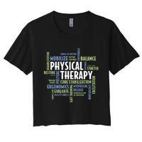 Physical Therapy Women's Crop Top Tee