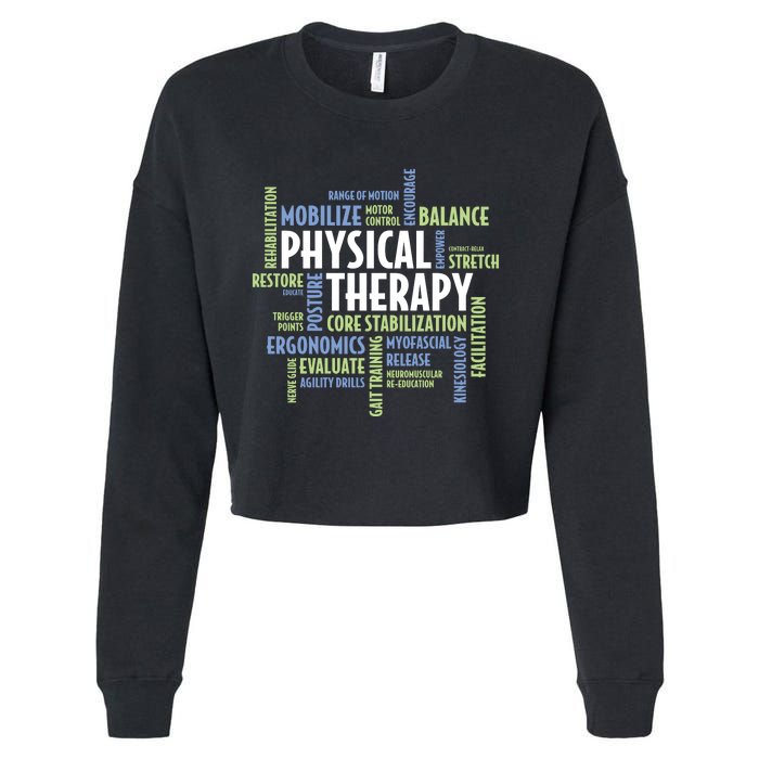 Physical Therapy Cropped Pullover Crew