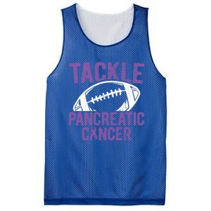 Purple Tackle Pancreatic Cancer Awareness Gift Mesh Reversible Basketball Jersey Tank