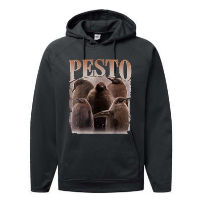 Pesto The Penguin Performance Fleece Hoodie