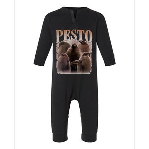 Pesto The Penguin Infant Fleece One Piece