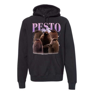 Pesto The Penguin Cute Pesto Penguin For Animals Lovers Premium Hoodie