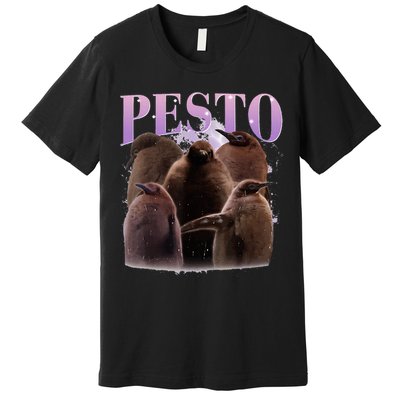 Pesto The Penguin Cute Pesto Penguin For Animals Lovers Premium T-Shirt