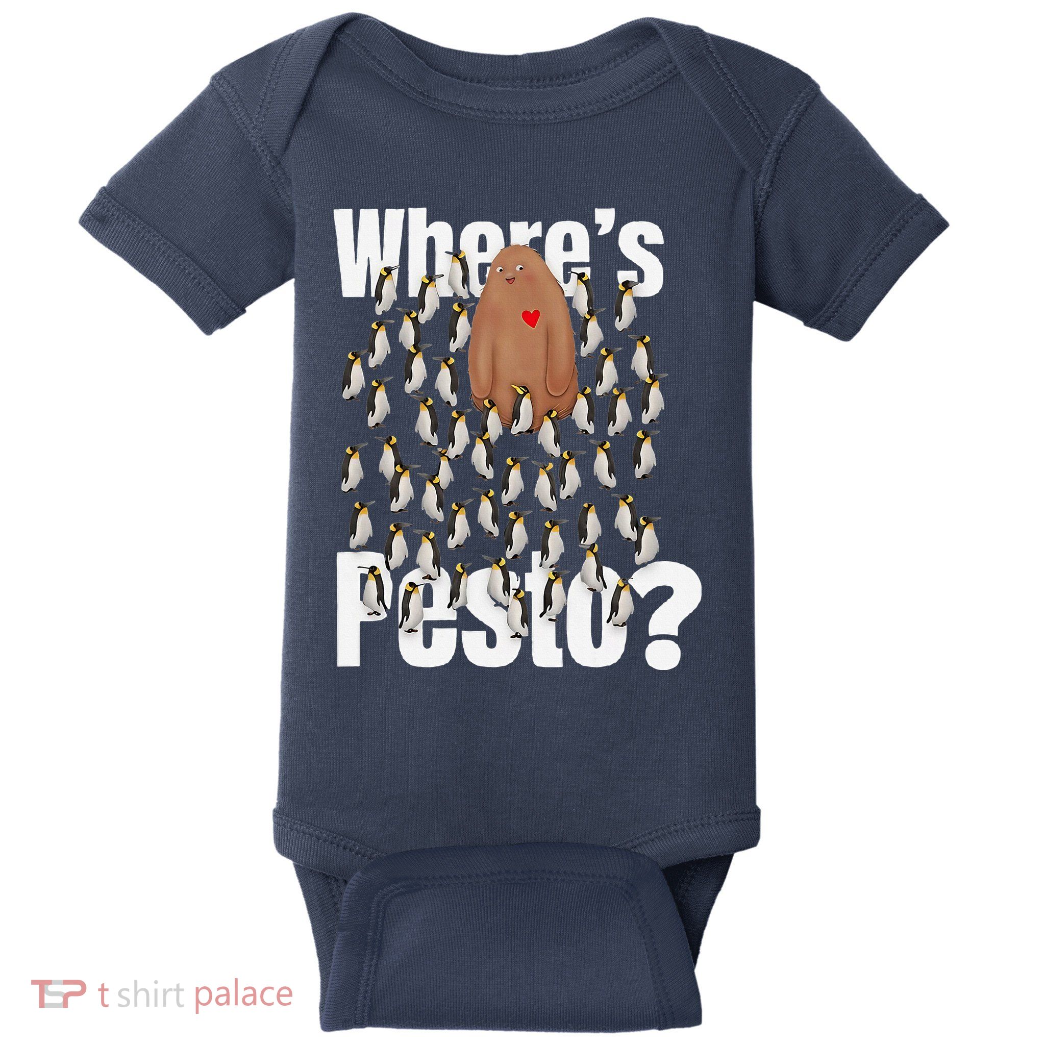 Pesto The Penguin More To Love Cute Animal Lovers Baby Bodysuit