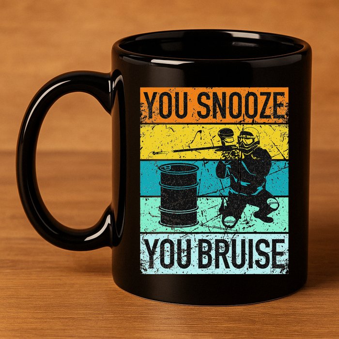 Paintball T Paintball Gear 11oz C Handle Ceramic Mug