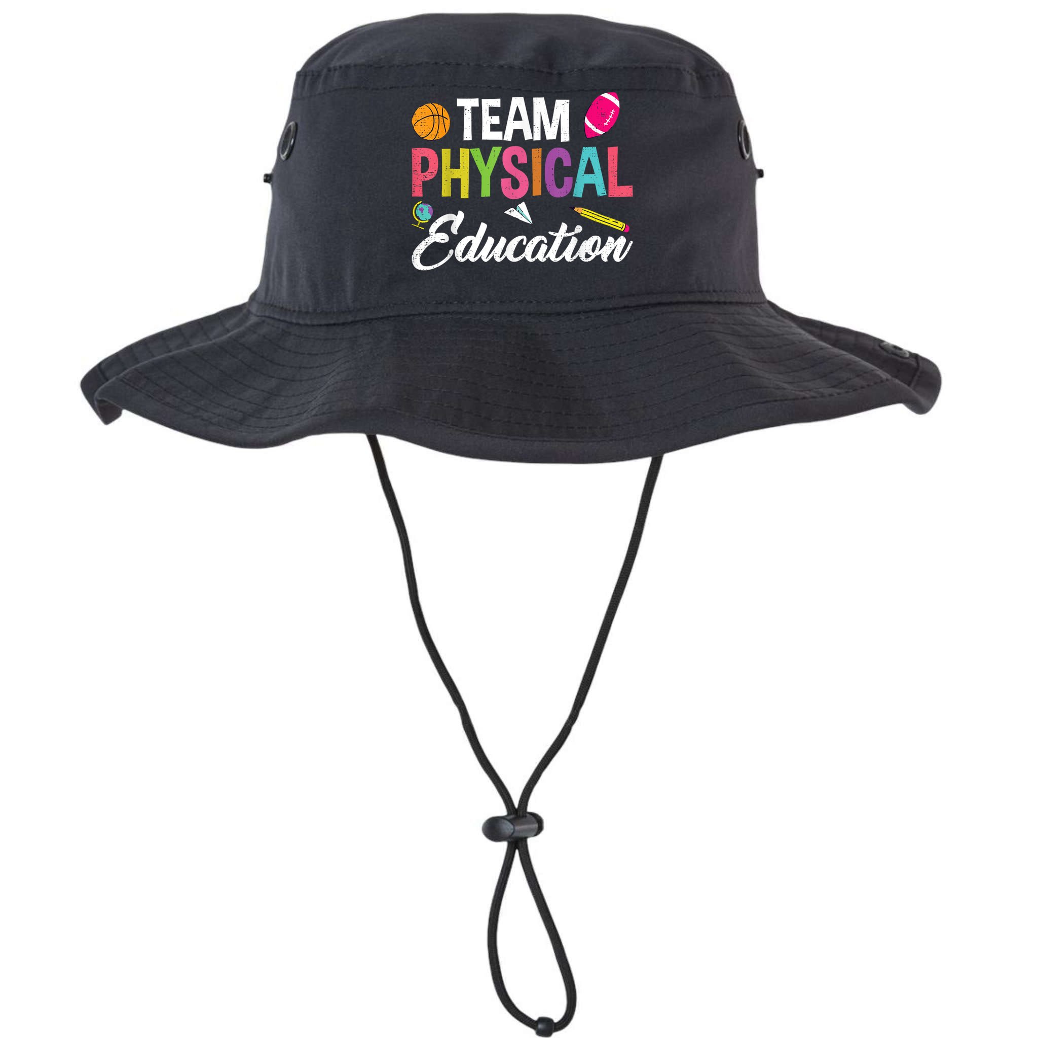 P.E. Team Physical Education School Fitness PE Teacher Bucket Hat