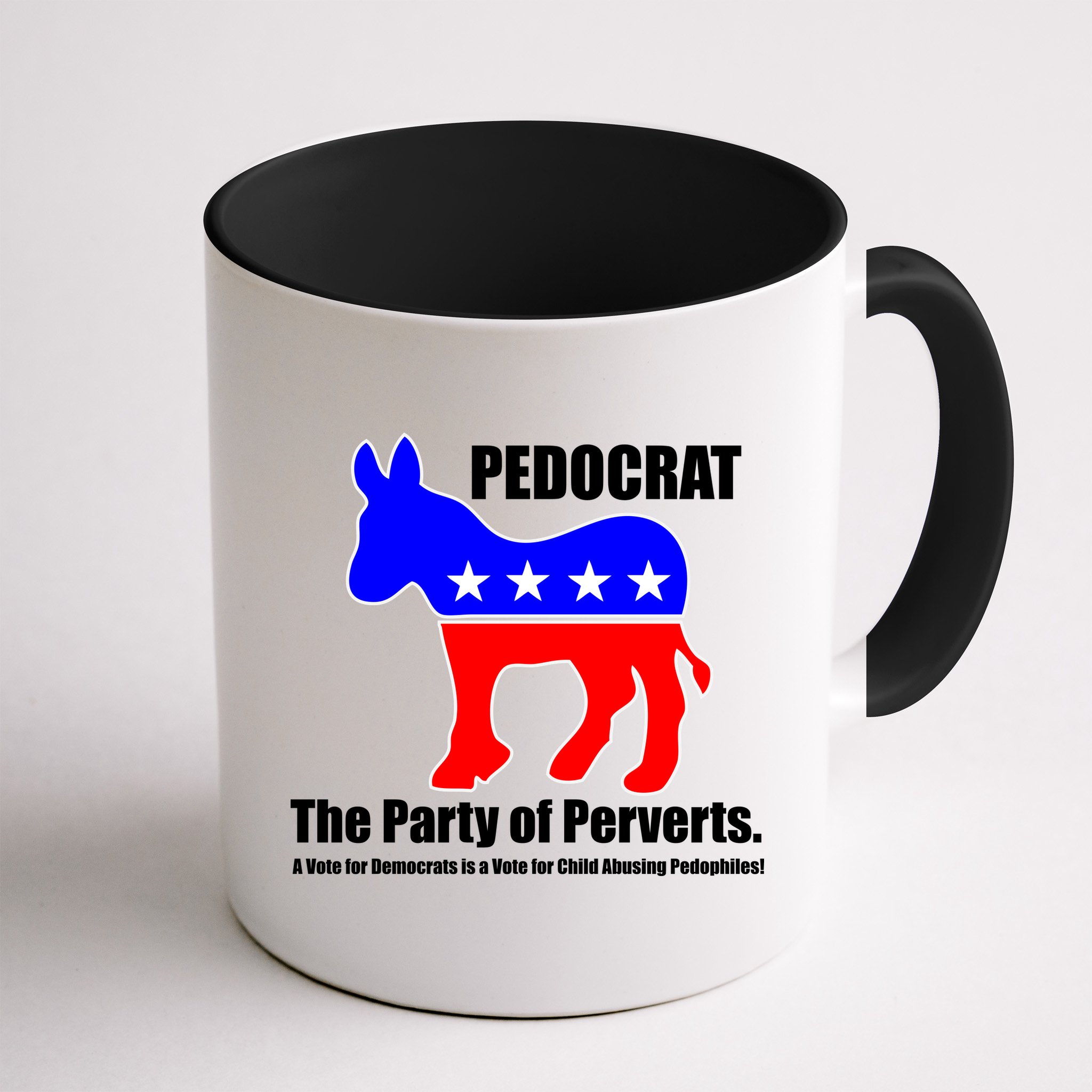 Pedocrat The Party Of Perverts Mug