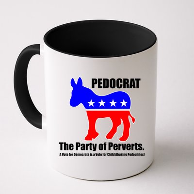 Pedocrat The Party Of Perverts Mug