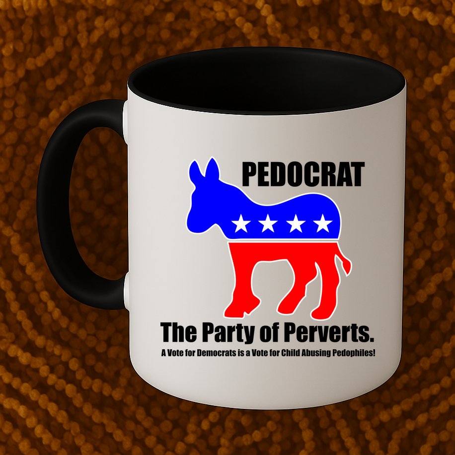 Pedocrat The Party Of Perverts Mug