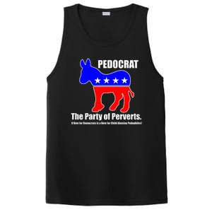 Pedocrat The Party Of Perverts PosiCharge Competitor Tank