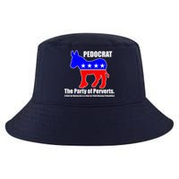 Pedocrat The Party Of Perverts Cool Comfort Performance Bucket Hat