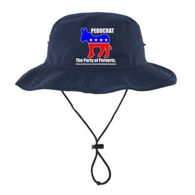 Pedocrat The Party Of Perverts Bucket Hat