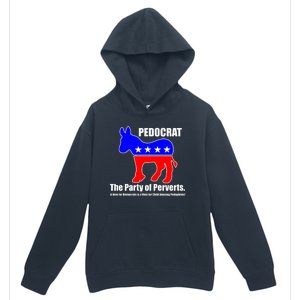 Pedocrat The Party Of Perverts Urban Pullover Hoodie