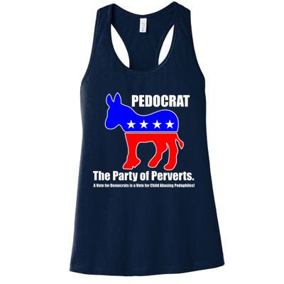 Pedocrat The Party Of Perverts Womens Tank Top