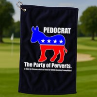 Pedocrat The Party Of Perverts Golf Towel