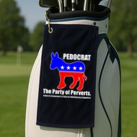 Pedocrat The Party Of Perverts Golf Towel