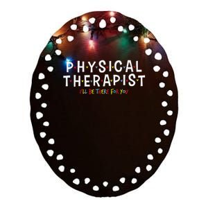 Physical Therapy Physical Therapist PT Physiotherapy Ceramic Oval Ornament