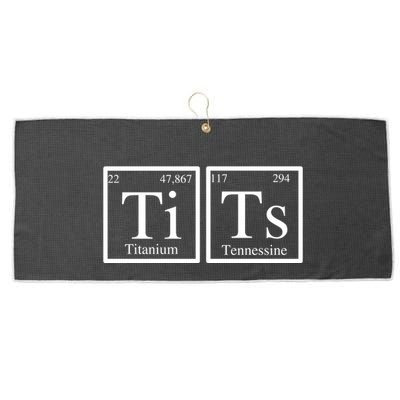 Periodic Table Large Microfiber Waffle Golf Towel