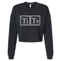 Periodic Table Cropped Pullover Crew