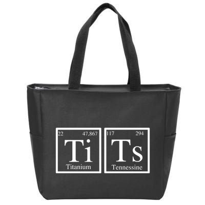Periodic Table Zip Tote Bag