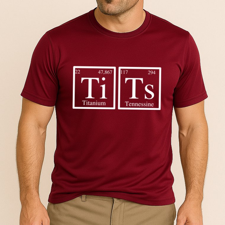 Periodic Table Performance Shirt