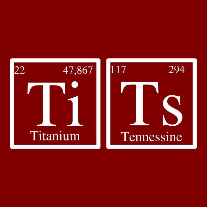 Periodic Table Performance Shirt