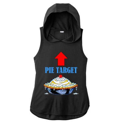 Pie Target Ladies PosiCharge Tri-Blend Wicking Draft Hoodie Tank