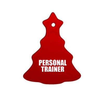 Personal Trainer Ceramic Tree Ornament