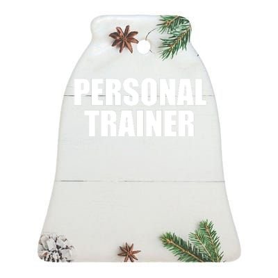 Personal Trainer Ceramic Bell Ornament