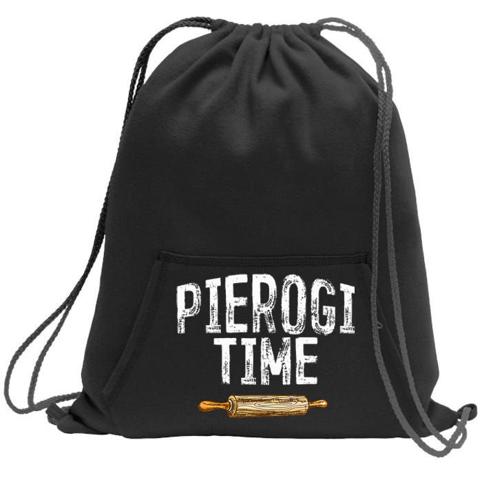 Pierogi Time Polish Food Polish Kitchen Poland Polska Sweatshirt Cinch Pack Bag