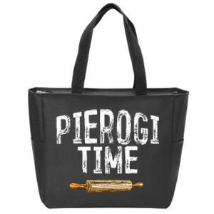 Pierogi Time Polish Food Polish Kitchen Poland Polska Zip Tote Bag