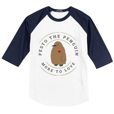 Pesto The Penguin More To Love Cute Penguin Baseball Sleeve Shirt