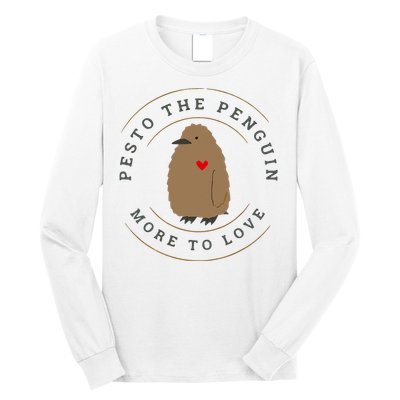 Pesto The Penguin More To Love Cute Penguin Long Sleeve Shirt