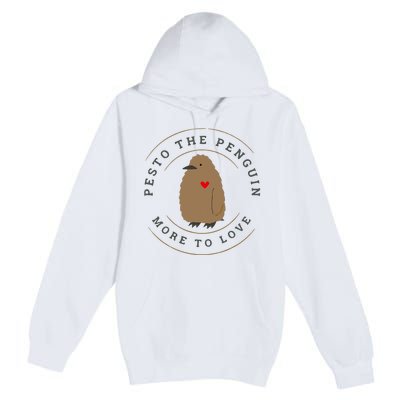 Pesto The Penguin More To Love Cute Penguin Premium Pullover Hoodie