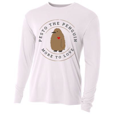 Pesto The Penguin More To Love Cute Penguin Cooling Performance Long Sleeve Crew