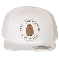 Pesto The Penguin More To Love Cute Penguin Wool Snapback Cap