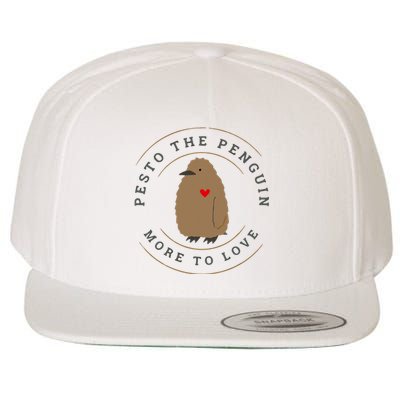 Pesto The Penguin More To Love Cute Penguin Wool Snapback Cap