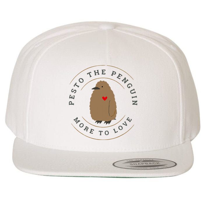 Pesto The Penguin More To Love Cute Penguin Wool Snapback Cap