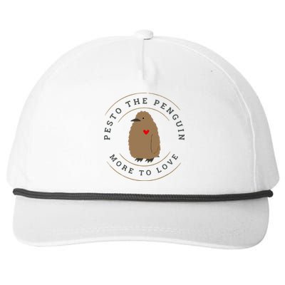 Pesto The Penguin More To Love Cute Penguin Snapback Five-Panel Rope Hat