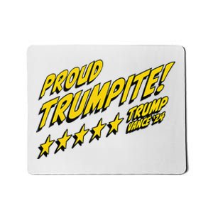 Proud Trumpite President Trump Vance 2024 Election Design Mousepad