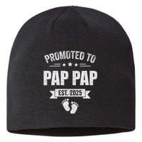 Promoted To Pap Pap 2025 New Grandpa Sustainable Beanie