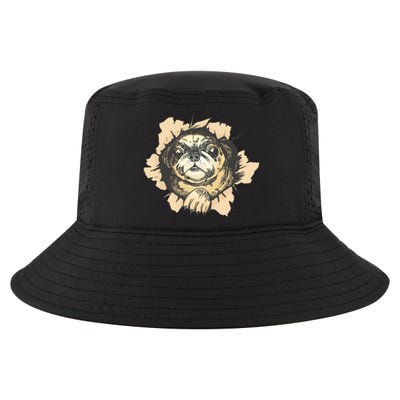 Pug Torn Cool Comfort Performance Bucket Hat