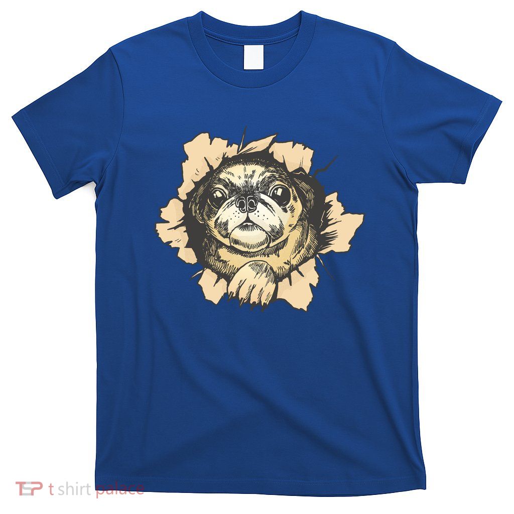 Pug Torn T-Shirt