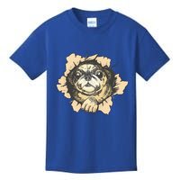 Pug Torn Kids T-Shirt