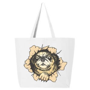 Pug Torn 25L Jumbo Tote