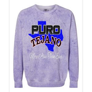 Puro Tejano Colorblast Crewneck Sweatshirt