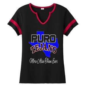 Puro Tejano Ladies Halftime Notch Neck Tee